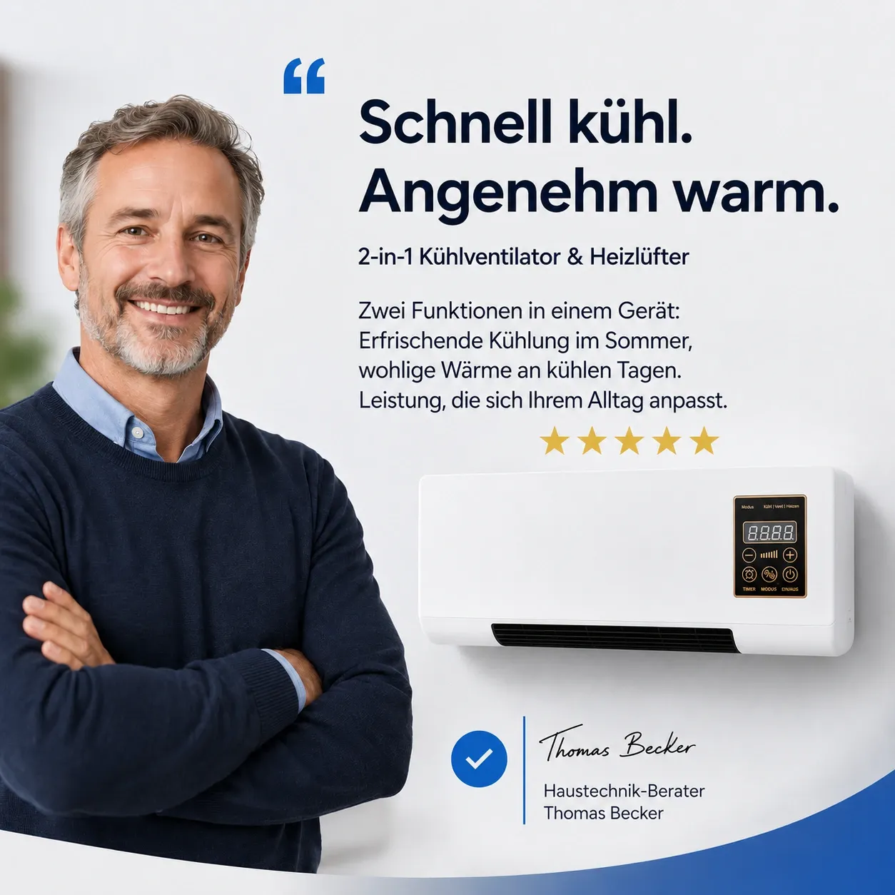 Randaoma Klimaanlage — für Zuhause, Büro und Familie